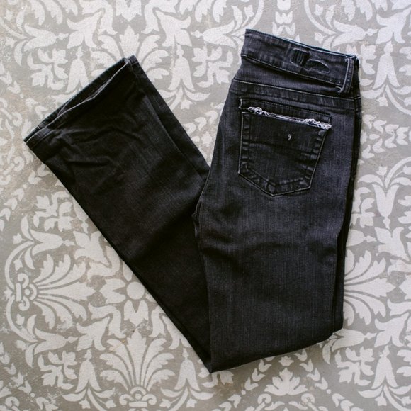 Kut from the Kloth Black Jeans Women's 6 Bootcut - Picture 4 of 6